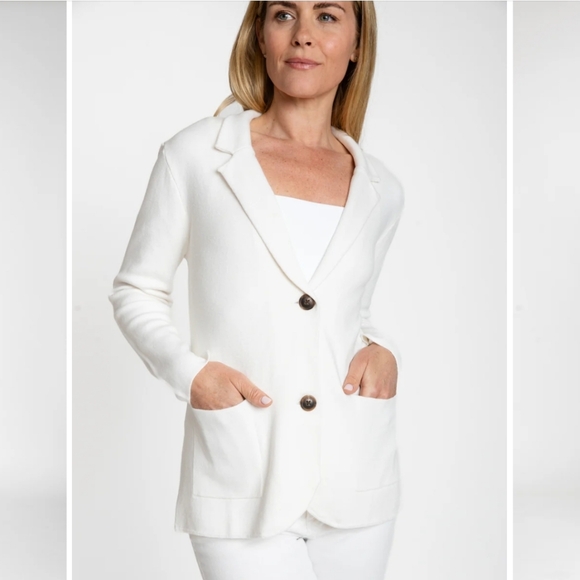 Burgess NWT The Milly Knit Blazer - Picture 2 of 9